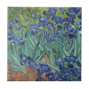 Irises av Vincent Van Gogh Kakelplatta