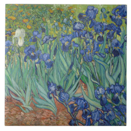 Irises av Vincent Van Gogh Kakelplatta