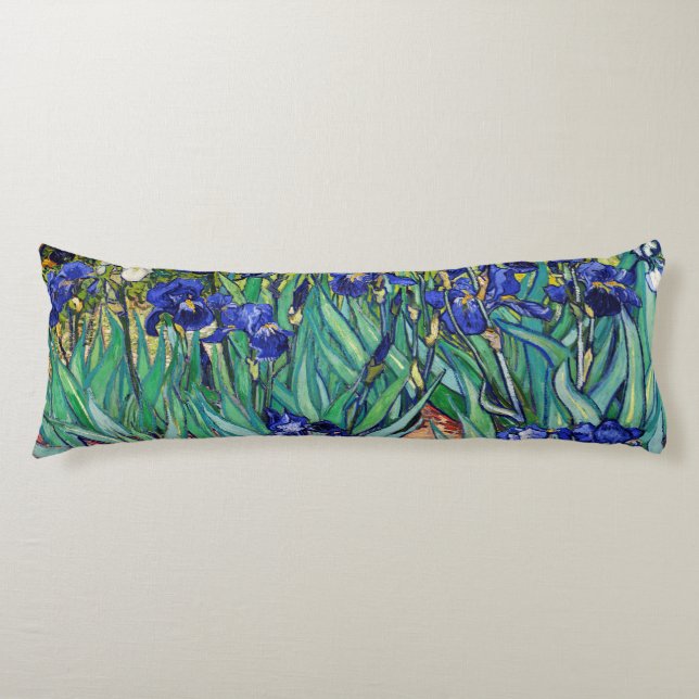 Irises av Vincent van Gogh Kroppskudde (Framsidan)
