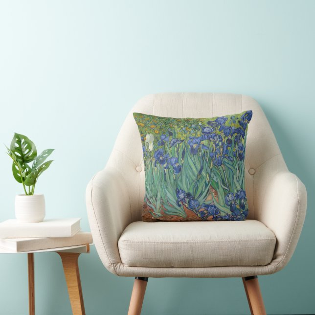 Irises av Vincent Van Gogh Kudde (Stol)