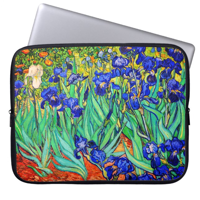 Irises av Vincent Van Gogh Laptop Fodral (Framsidan)