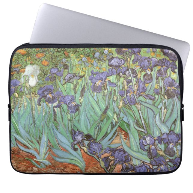Irises av Vincent van Gogh Laptop Sleeve (Framsidan)