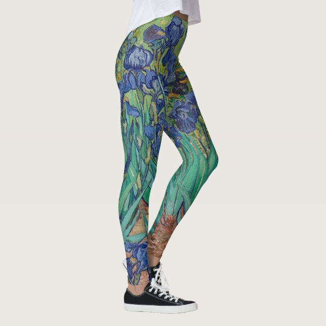 "Irises" av Vincent van Gogh Leggings (Höger)