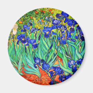 Irises av Vincent Van Gogh Magnet