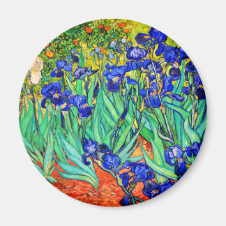 Irises av Vincent Van Gogh Magnet