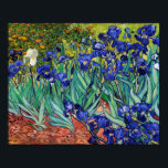 Irises av Vincent van Gogh Poster<br><div class="desc">Irises by Vincent van Gogh,  1889.</div>