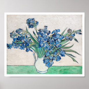 "IRISES" AV VINCENT Van Gogh POSTER