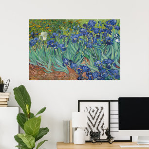 Irises av Vincent van Gogh Poster