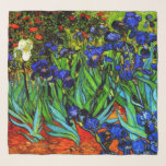 Irises av Vincent van Gogh Sjal<br><div class="desc">Iriser,  målning av berömd av Vincent van Gogh</div>