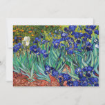 Irises av Vincent van Gogh Tack Kort<br><div class="desc">Irises by Vincent van Gogh,  1889.</div>