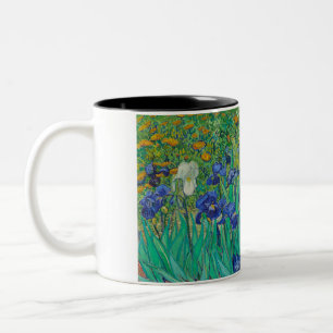 Irises av Vincent van Gogh Två-Tonad Mugg