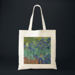 Irises av Vincent Van Gogh Tygkasse<br><div class="desc">Stryk. Målad av Vincent Van Gogh 1889. Den här bilden är offentlig.</div>