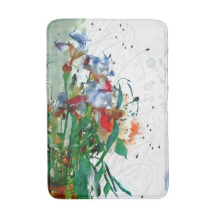Irises Bath Mat Badrumsmatta