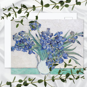 Irises Blommigt Vincent van Gogh Vykort
