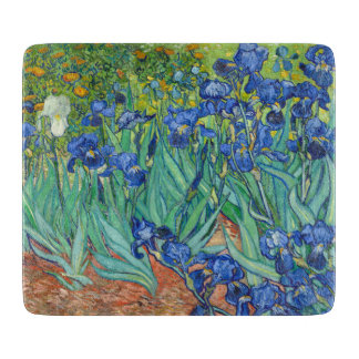 Irises by Van Gogh Cthing Board