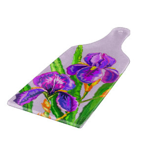 Irises Caking Board