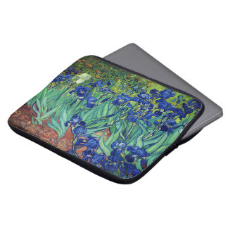Irises Elegance: Van Gogh-inspirerad Laptop Fodral