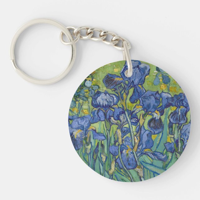 Irises, Floral Oil Painting, Vincent Van Gogh (Framsidan)