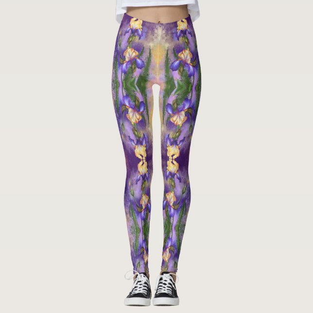 Irises Leggings (Framsida)