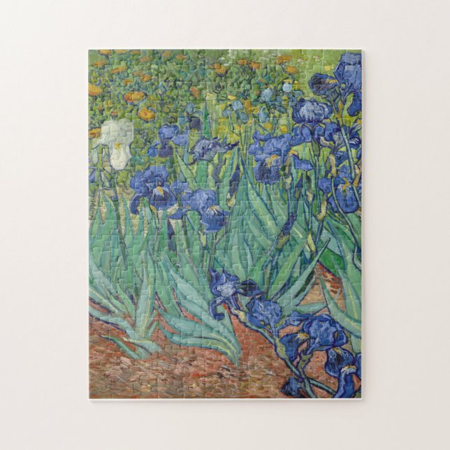 Irises Puzzle Pussel (Vertikal)