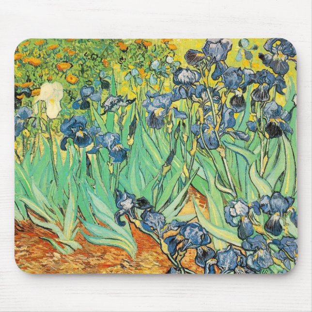 Irises - Van Gogh - c1889 Musmatta (Framsidan)