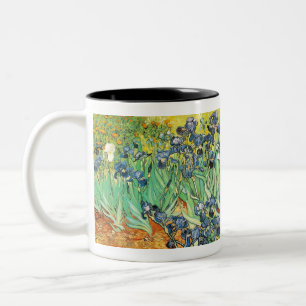 Irises - Van Gogh - c1889 Två-Tonad Mugg