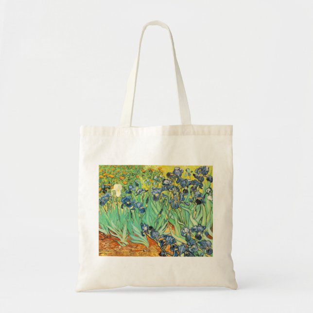 Irises - Van Gogh - c1889 Tygkasse (Framsidan)