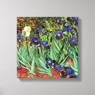 Irises vid den Van Gogh konstkanvastrycket Canvastryck