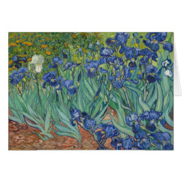 Irises vid den Vincent Van Gogh maj 1889 OBS Kort