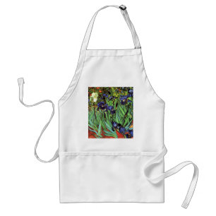Irises vid Van Gogh konst Förkläde