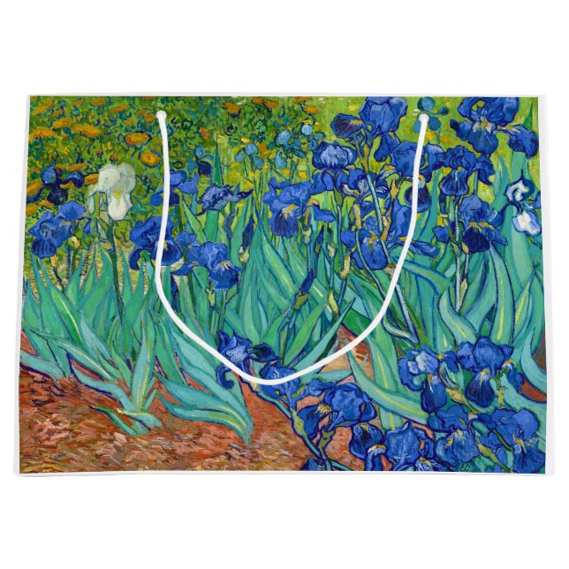 Irises, Vincent van Gogh (Framsidan)