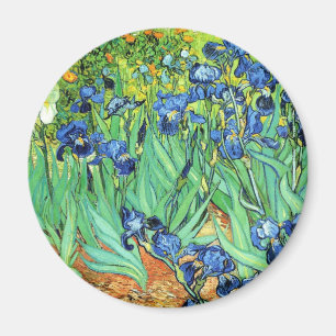 Irises - Vincent Van Gogh (1889) Magnet