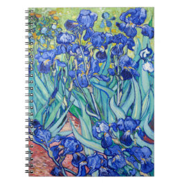 Irises Vincent van Gogh Anteckningsbok