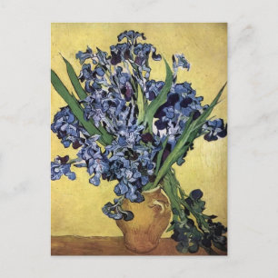 Irises Vincent van Gogh Artwor Helg Vykort
