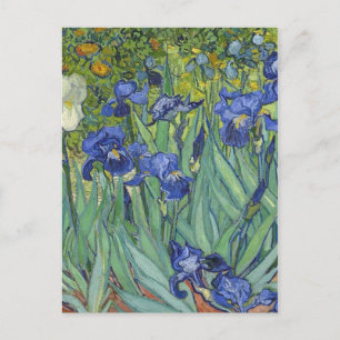 Irises Vincent van Gogh Artwork Helg Vykort