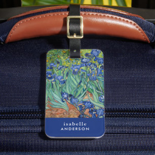 Irises Vincent van Gogh Bagagebricka