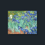 Irises | Vincent van Gogh Canvastryck<br><div class="desc">Irises (1889) av den nederländske postimponerande konstnären Vincent Van Gogh. Ursprunglig landskapslärling är en olja på arbetsytan som visar en blomma av blommor. Använda verktygen för att lägga till anpassningsbar eller anpassa bilden.</div>