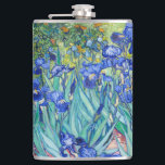 Irises Vincent van Gogh Fickplunta<br><div class="desc">Irises (1889) Vincent van Gogh Tur sommarlandskap. Blå irisar blommar i en flodbädd i en grönt. Reproduktion av berömd av konstverk bilder på det offentliga området.</div>