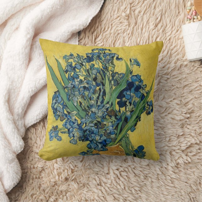 Irises - Vincent van Gogh Fine Art Kudde (Filt)