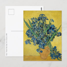 Irises - Vincent van Gogh Fine Art Vykort