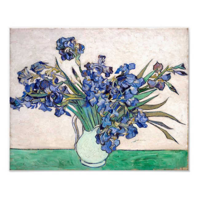 Irises | Vincent van Gogh | Fototryck (Framsidan)