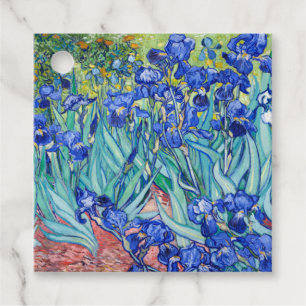 Irises Vincent van Gogh Gåvor Etiketter