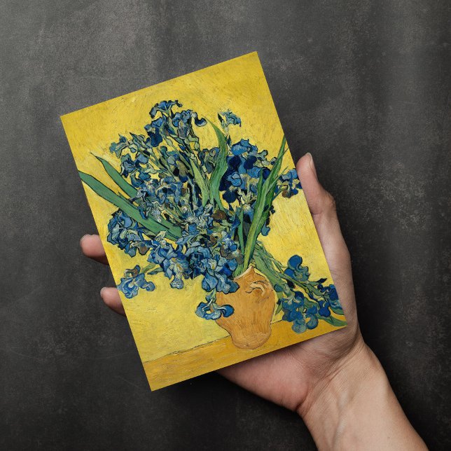 Irises | Vincent van Gogh Helgkort (Skapare uppladdad)