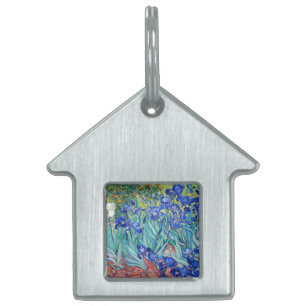 Irises Vincent van Gogh ID-bricka Husdjur