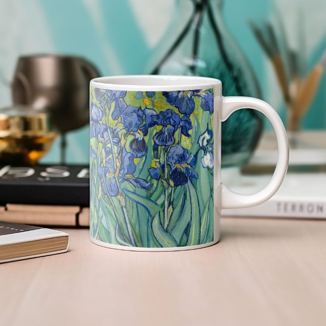 Irises | Vincent van Gogh Kaffemugg (Skapare uppladdad)