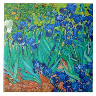 Irises, Vincent van Gogh Kakelplatta