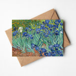 Irises | Vincent Van Gogh Kort<br><div class="desc">Irises (1889) av den nederländske postimponerande konstnären Vincent Van Gogh. Ursprunglig landskapslärling är en olja på arbetsytan som visar en blomma av blommor. Använda verktygen för att lägga till anpassningsbar eller anpassa bilden.</div>