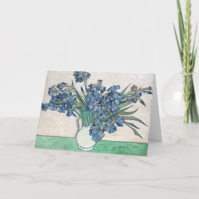 Irises | Vincent van Gogh Kort (Framsida)
