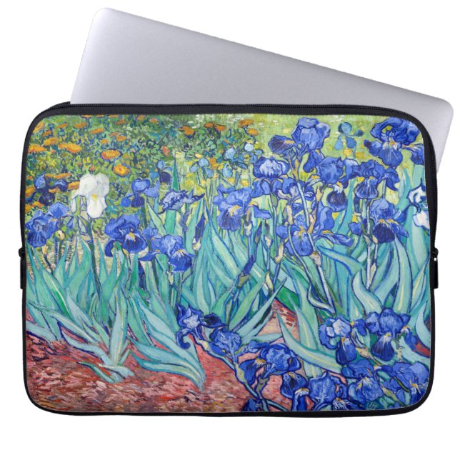 Irises Vincent van Gogh Laptop Fodral (Framsidan)