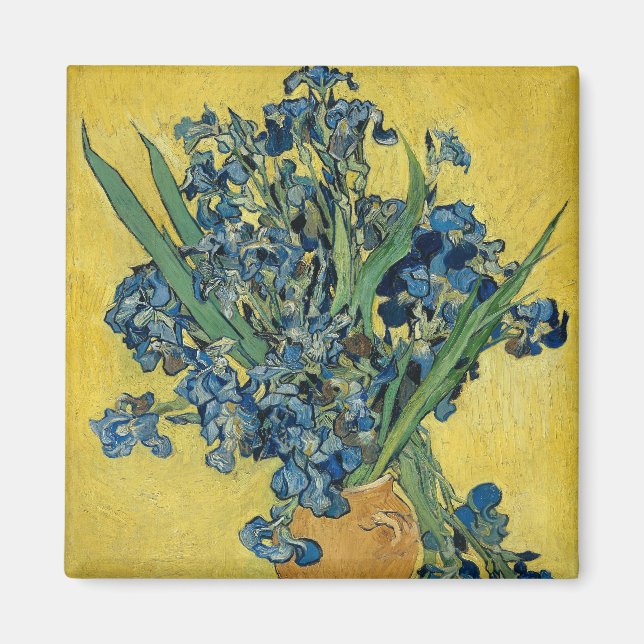 Irises-Vincent van Gogh Magnet (Framsidan)